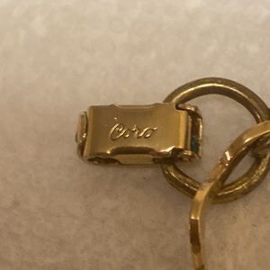 Vintage Coro Drop Coin Charm Bracelet.